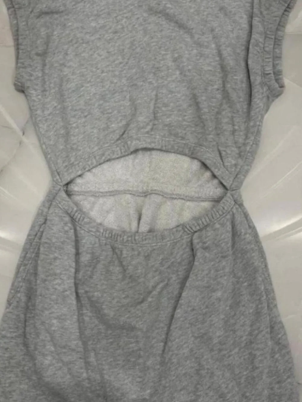 Aerie Offline Gray Cut Out Dress Size XS - Picture 3 of 4